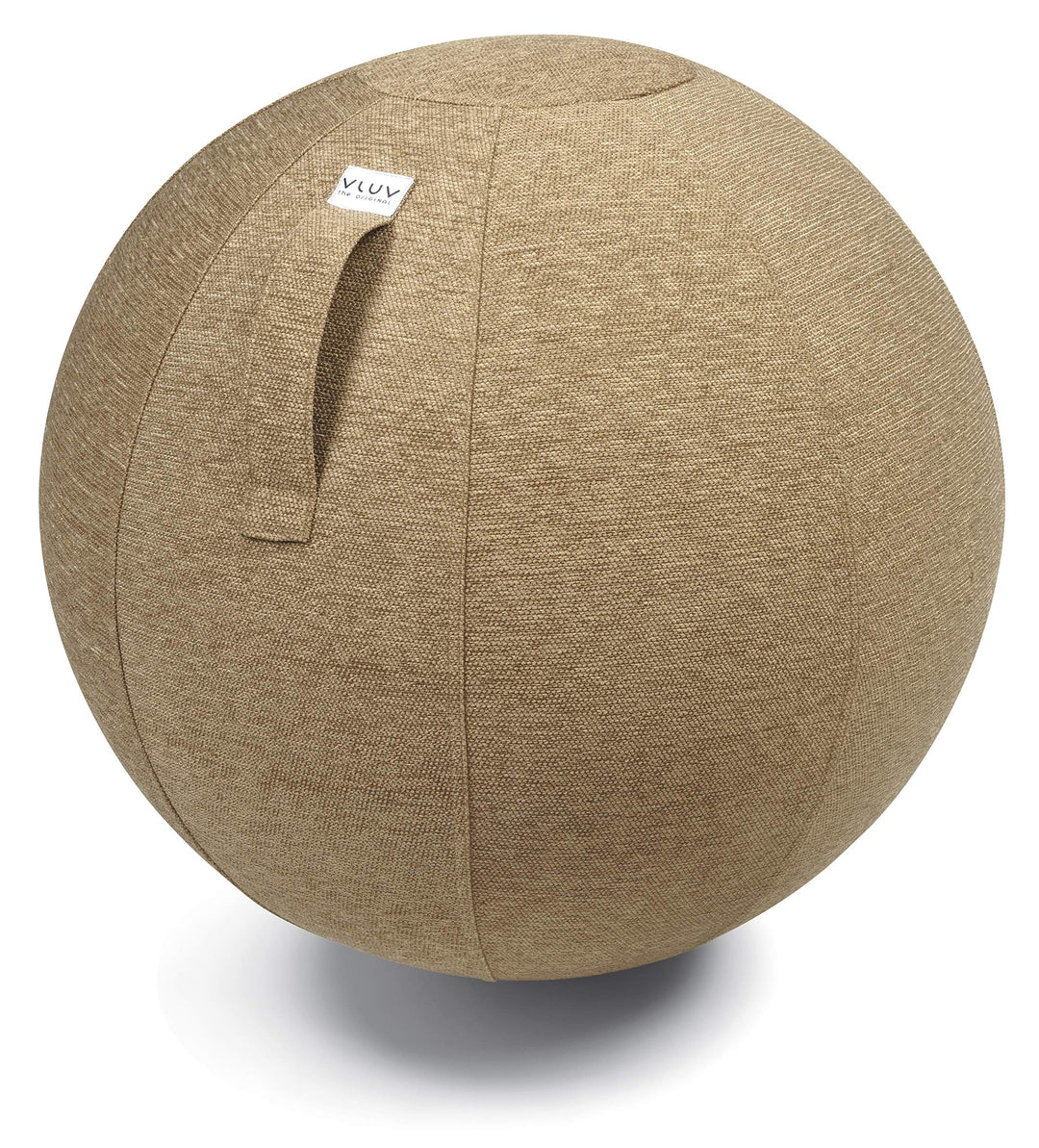 VLUV® BOL STOV Sitzball Büro Ergonomisch [Atmungsaktiv mit Tragegriff und Wegrollschutz] Waschbarer
