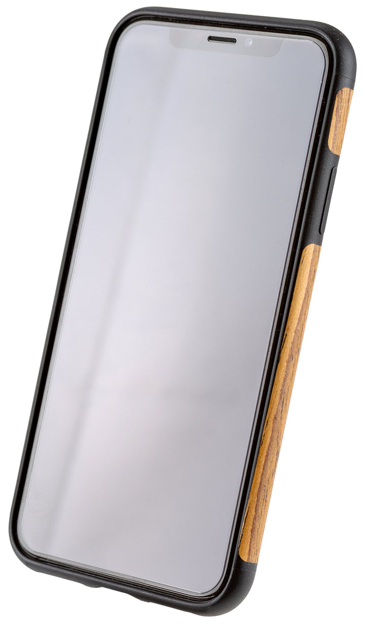 SEBASTIAN STURM Handyhülle "MAXI" | Hergestellt aus echtem Holz "Teak" in einer TPU-Hülle | Kompatib