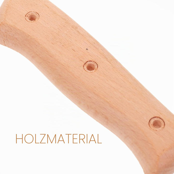 Cabilock 1 Satz Messergriff Holzgriff Messergriff Ersatz Griff Schneidgriff Ersatzteile Universalgri