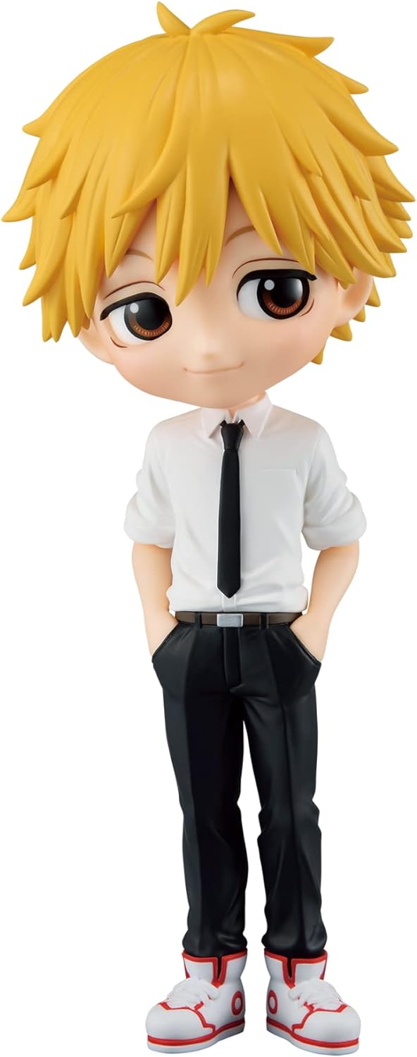 BANPRESTO Figur Q Posket Denji Chainsaw Man BPBP88092, Mehrfarbig