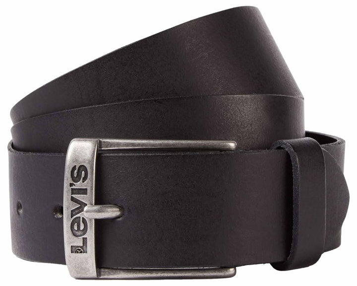 Levi's Herren New Duncan Gürtel Gürtel Regular Black 90, Gürtel Regular Black 90