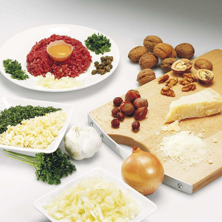 Moulinex AR6801 Chopper & Blender La Moulinette 800 W + Blender Double Blade Edelstahl 200 g und 750