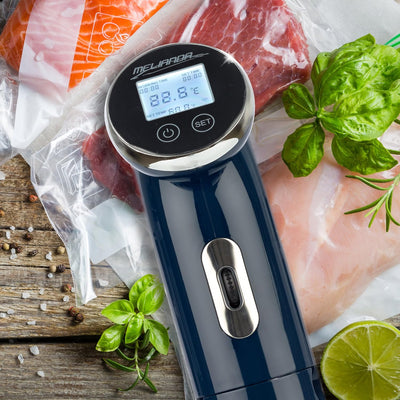 Melianda MA-18100 Sous Vide Stick Niedrigtemperatur Vakuumgarer Digital-Timer, Blau