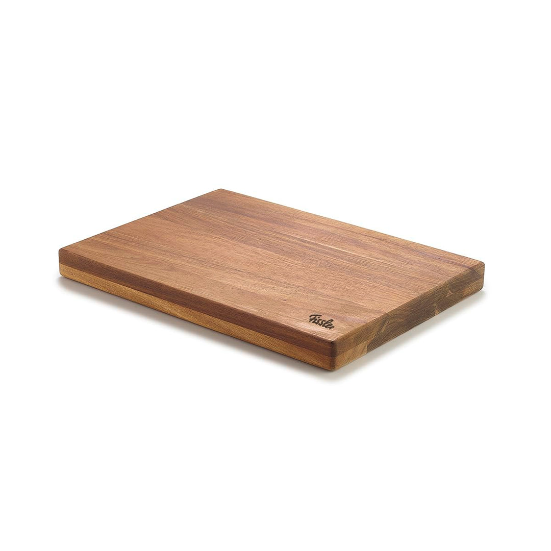Fissler Schneidbrett Akazie 35 x 25 cm – Holzschneidebrett mit karbonisierter Oberfläche, antibakter