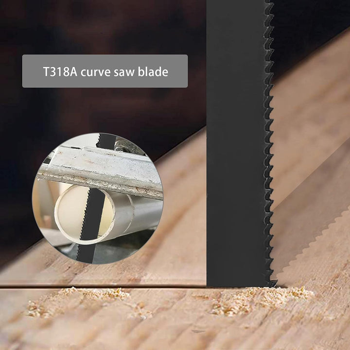 EMSea Stichsägeblätter T318A Stichsägeblatt aus Schnellarbeitsstahl, 132 mm, 10 Stück