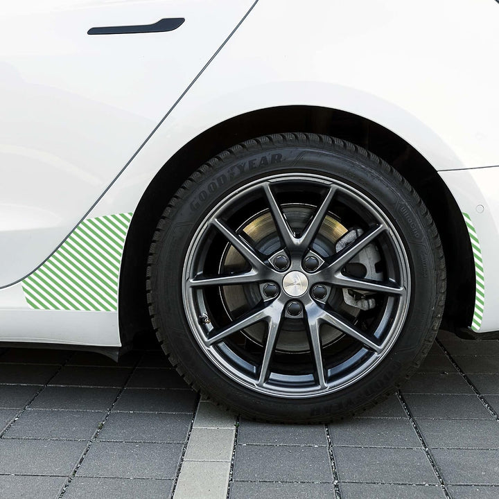 Steinschlag Schutzfolie Tesla Model 3 2019-2025 - Schweller - Lackschutzfolie selbstklebend und tran