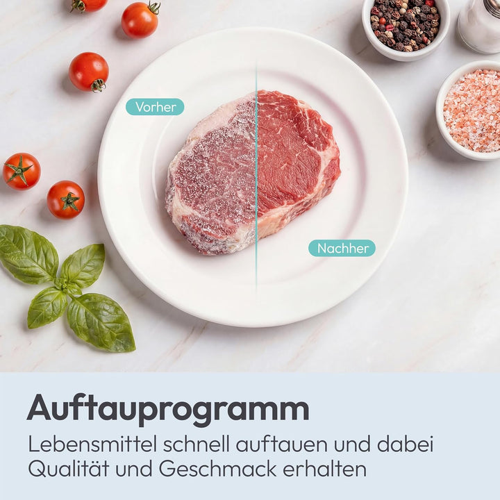 Candy Mikrowelle freistehend bis 700 Watt, Mikrowellengerät mit Drehteller, 5 Leistungsstufen, 20 Li