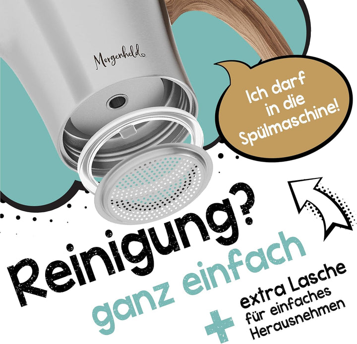 FLOW Premium Espressokocher aus Edelstahl 4 Tassen 200ml Induktion Espressokanne Espressomaker für z