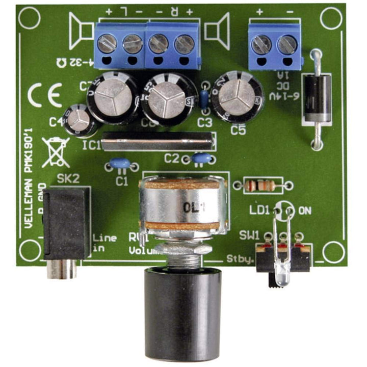 VELLEMAN - MK190 Minikits Verstärker für MP3-Player 148169