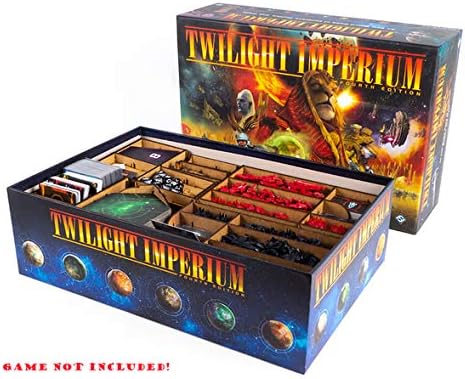 docsmagic.de Organizer Insert for Twilight Imperium 4th Edition Box - Einsatz, Twilight Imperium 4th