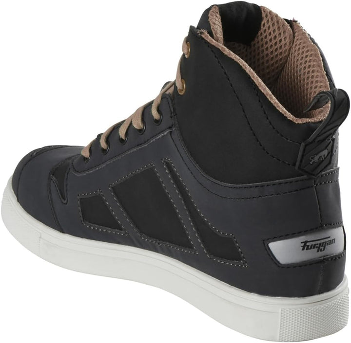 Furygan Damen Angie D3o Motorradstiefel 41 EU Schwarz Goldfarben, 41 EU Schwarz Goldfarben