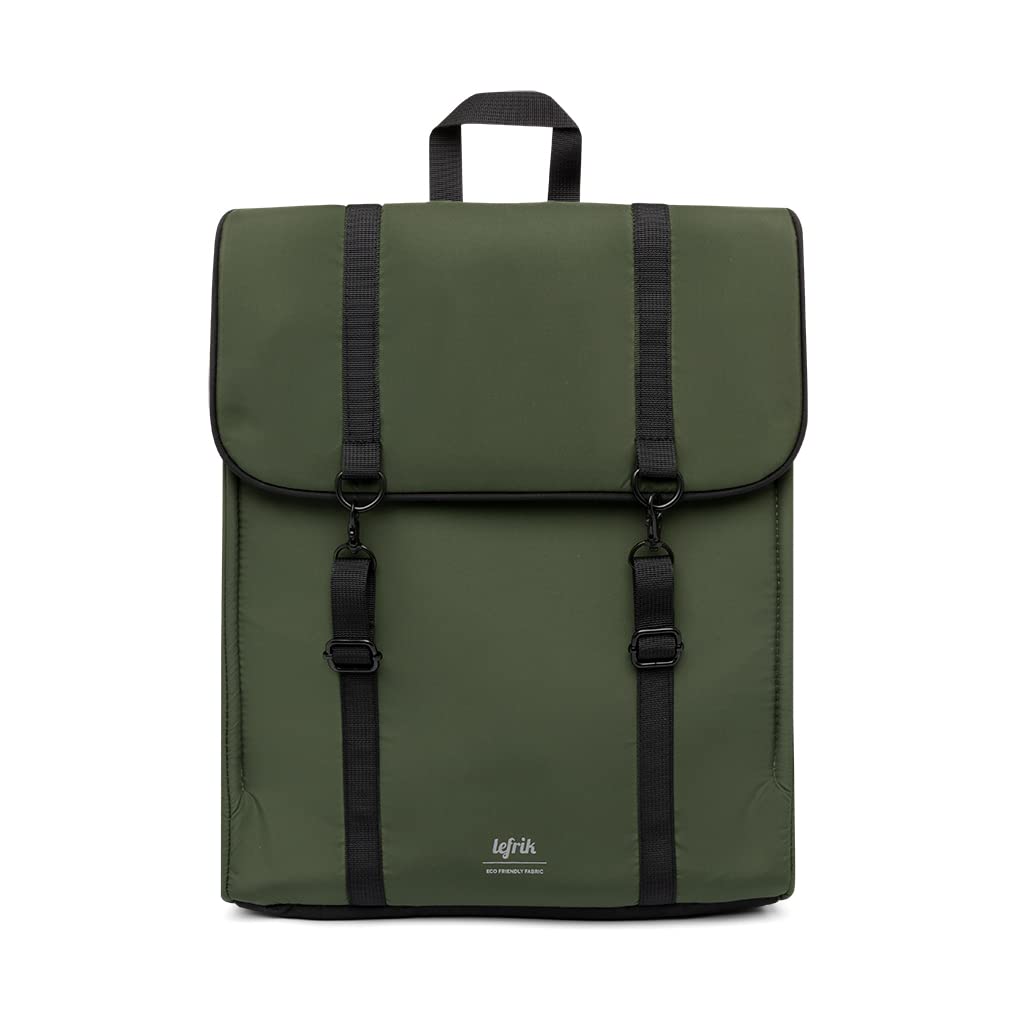 Lefrik - Praktischer Laptoprucksack Handy - Rucksack aus 100 % recycelter Stoff - Eco Friendly - Für
