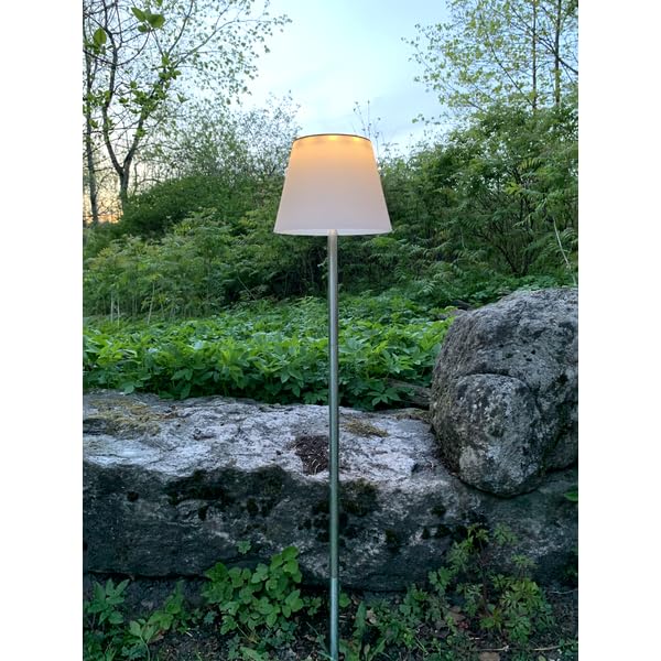 Star Trading 482-71 LED-Solar-Dekoration "Solini" 3 verschiedene Höhen, 30/50/90 cm steckbar, Edelst