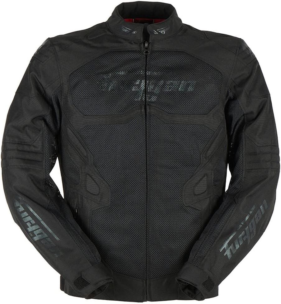 FURYGAN ATOM VENTED EVO D3O JACKEN UND MÄNTEL RADICAL S Schwarz-schwarz, S Schwarz-schwarz
