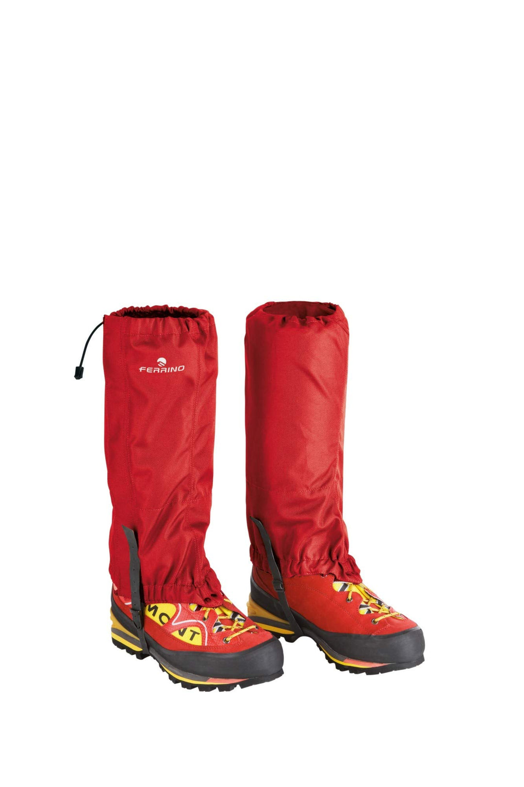 Ferrino 77313HRR.1SIZ Robuste Gamasche, Rot, Erwachsene, Unisex, Einheitsgrösse