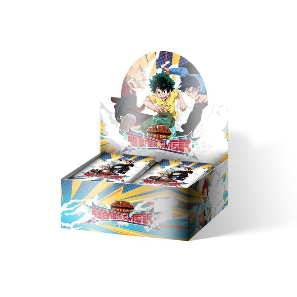 Jasco Games My Hero Academia Collectible Card Game - Booster Display Series 3: Heroes Clash (24 Pack