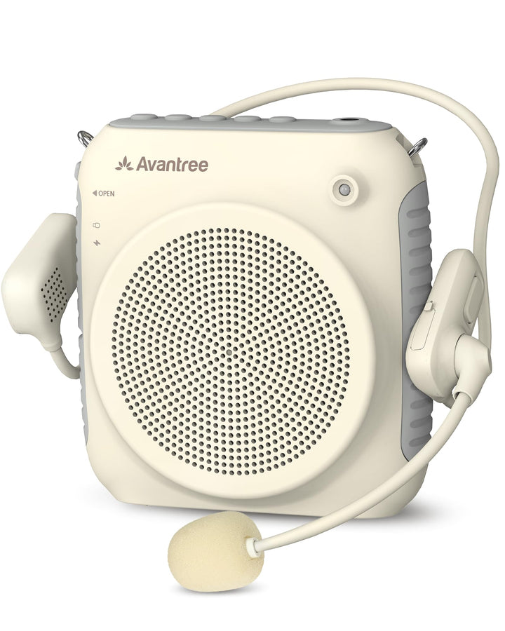 Avantree VoxAmp Lite – Kabelloser Sprachverstärker für Lehrer und Klassenzimmer, Sprechen während de
