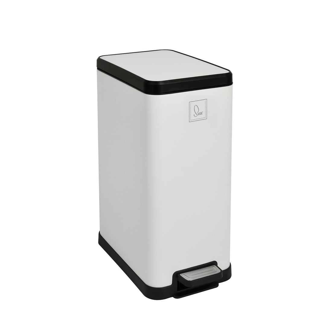 SVITA STM15 Mülleimer Treteimer Tretmülleimer Abfalleimer 15l inkl. Inneneimer Softclose-Deckel Fuss