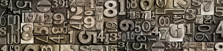 Küchenrückwand Folie selbstklebend Schriftart | Klebefolie - Dekofolie - Spritzschutz für Küche | Ma