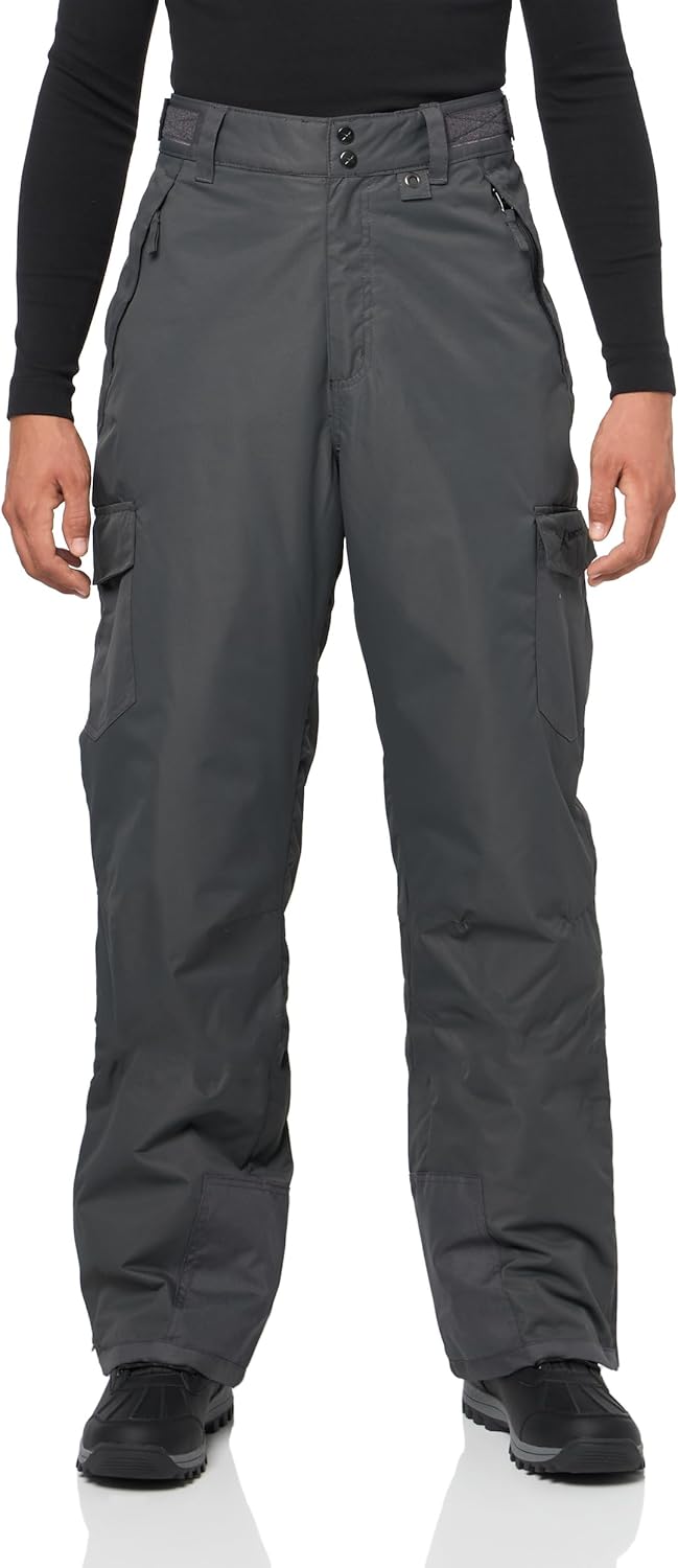 ARCTIX Herren Skihose Cargohose für Schneesport 4X-Large/36" Inseam Anthrazit, 4X-Large/36" Inseam A