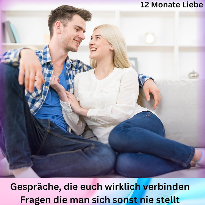 Kartenspiel für Paare, 160 Fragen &amp; Challenges, Paarspiel,Gesprächsspiel,Beziehungsspiel Geschenkide