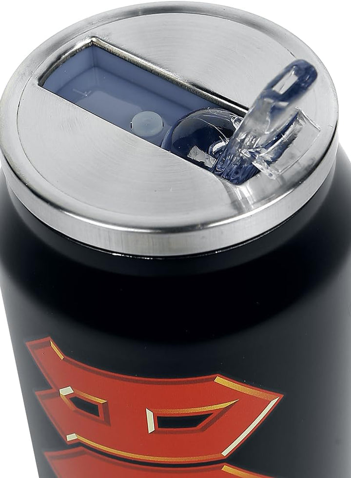 AC/DC Trinkflasche in Dosenform Trinkflasche Mehrfarbig Multicolor 400 ml, Multicolor 400 ml