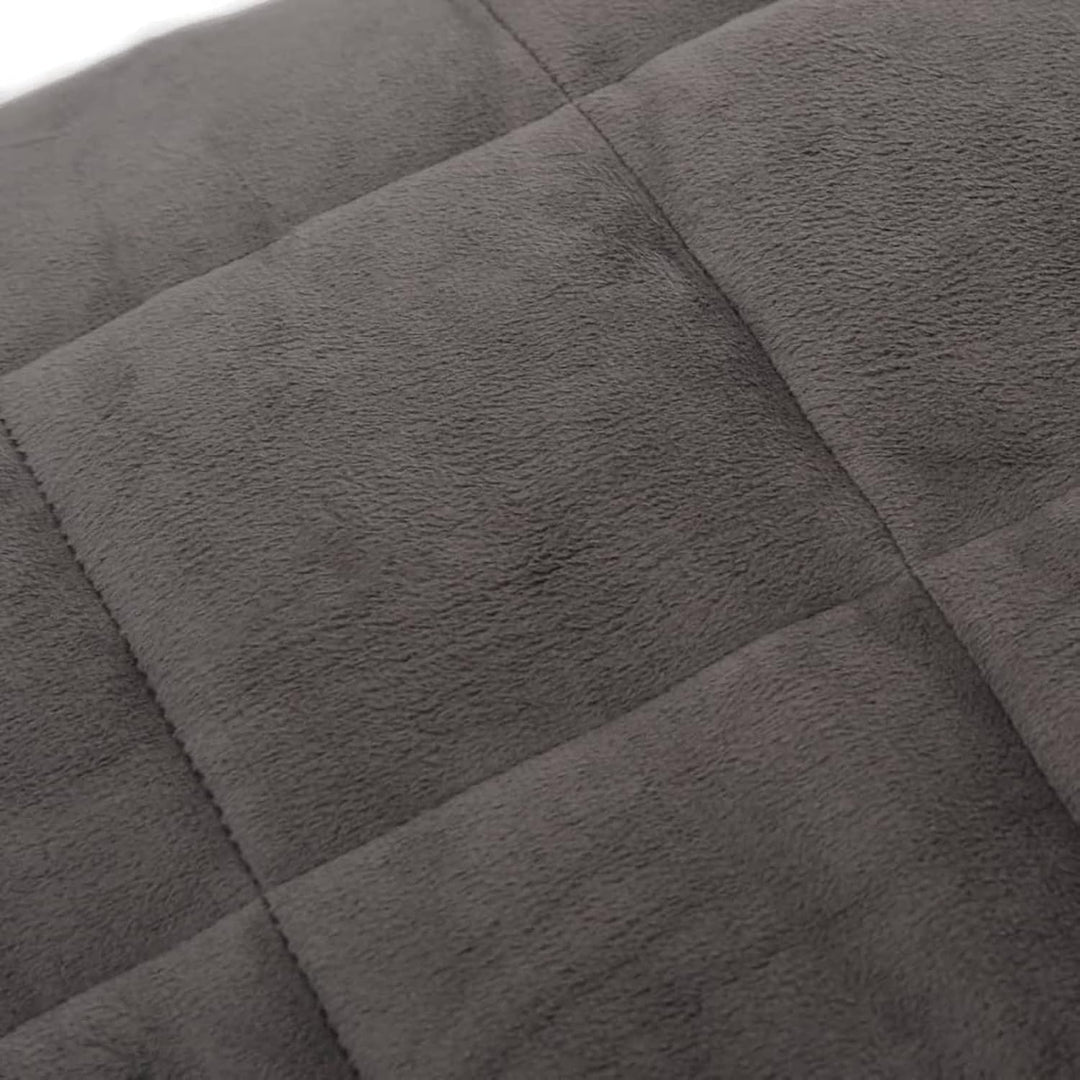 Homgoday Gewichtete Decke, Grau, 200 x 220 cm, 13 kg, Stoff, Möbeldekor, warme und bequeme Decke, ho