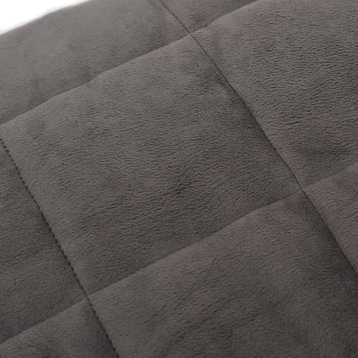 Homgoday Gewichtete Decke, Grau, 200 x 220 cm, 13 kg, Stoff, Möbeldekor, warme und bequeme Decke, ho