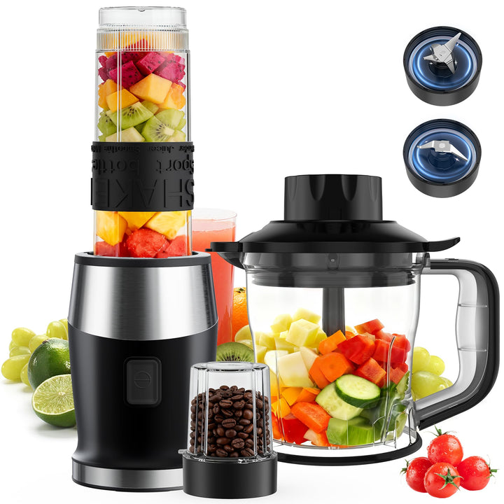 Mixer, 700W Smoothie Maker, Standmixer & Mixer Smoothie Maker, Multifunktion Smoothiemaker/Fleisch Z
