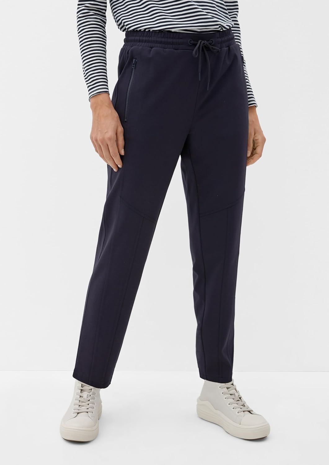 s.Oliver Damen Hose 7/8, 40 Blau 5959