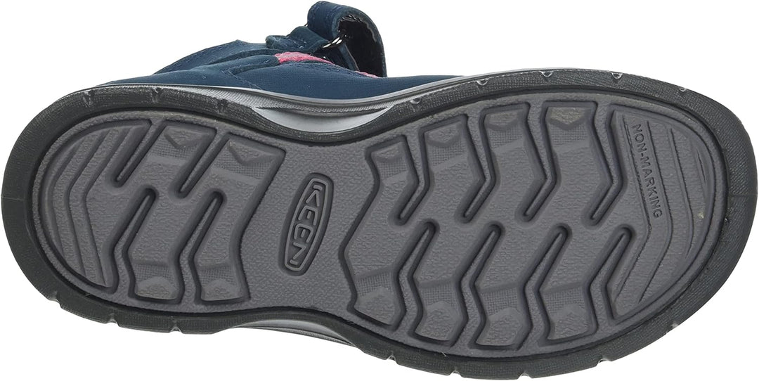 KEEN Unisex Kinder Hikeport 2 Sport Mid Waterproof, Blue Wing Teal Fruit Dove
