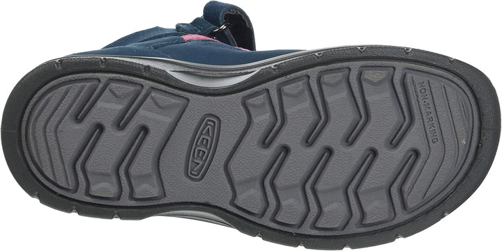 KEEN Unisex Kinder Hikeport 2 Sport Mid Waterproof, Blue Wing Teal Fruit Dove