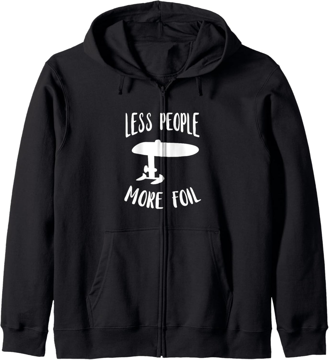 Efoil Less People More Elektrisches Hydrofoil-Surfbrett Kapuzenjacke