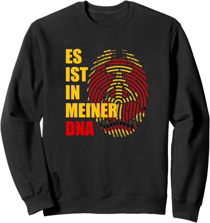 DDR, Ossi DNA, Ostdeutschland, Ostalgie, Ostdeutscher Spruch Sweatshirt