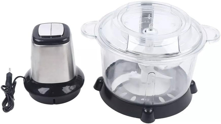 Universalzerkleinerer,5L Zerkleinerer Elektrisch Mini,Multi Fleischwolf Elektrische Kochmaschine,300