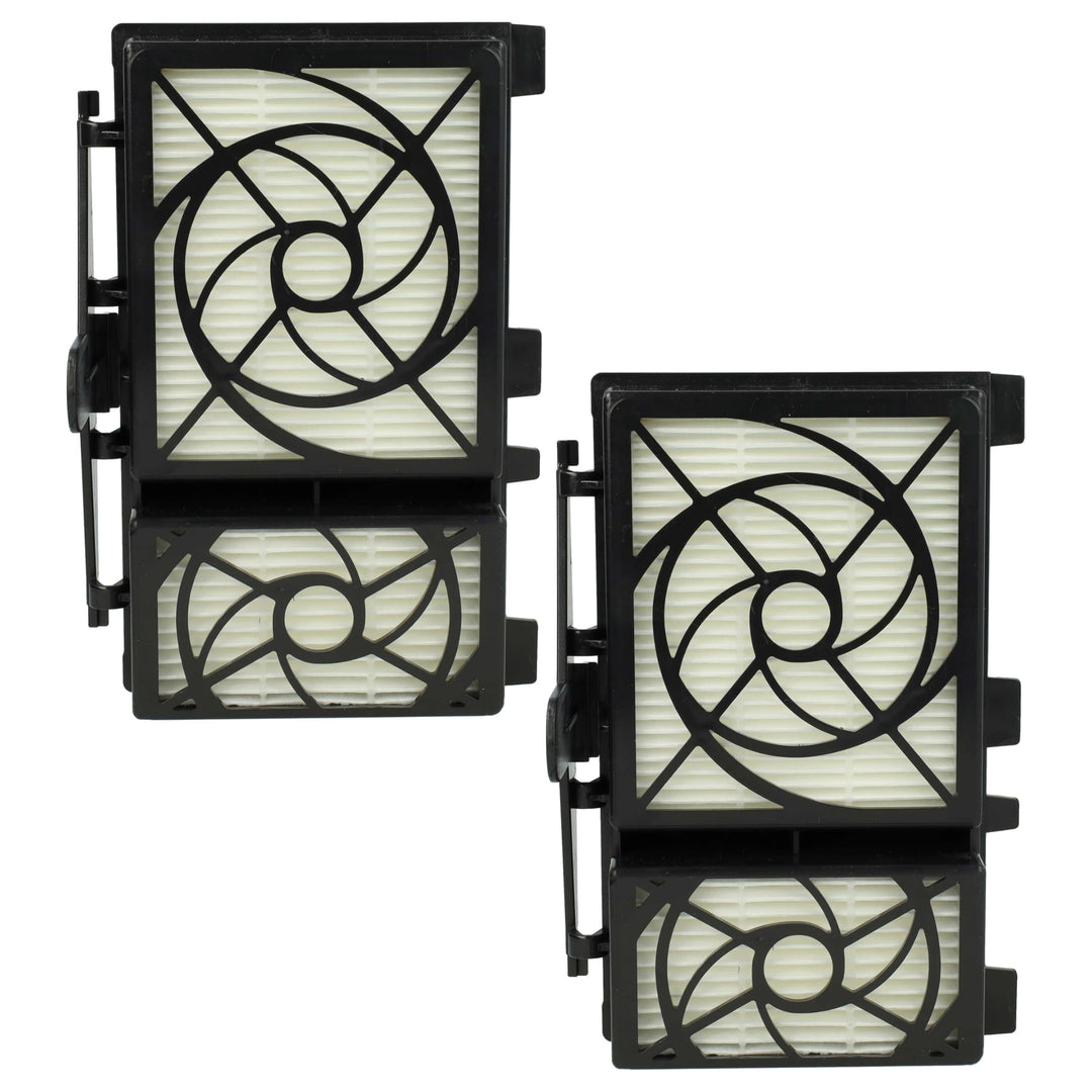 vhbw 2x Staubsaugerfilter Ersatz für Kärcher 2.860-273.0 für Staubsauger | HEPA-Filter Schwarz Weiss