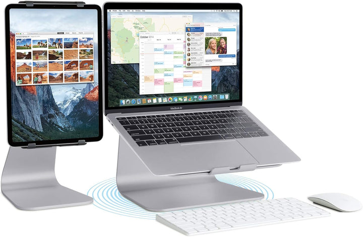 Rain Design mStand360 Schwenkbarer Ständer für MacBook - MacBook Pro - Laptopständer Space Grau mSta