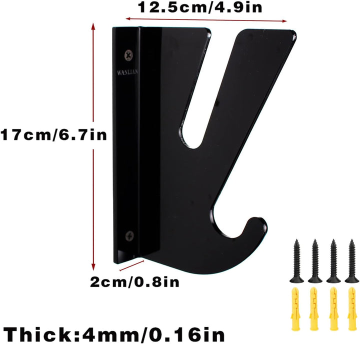 Skateboard Wandhalterung Display Rack, Skateboard Wandregal Display Rack mit Aufbewahrungshaken, Wan
