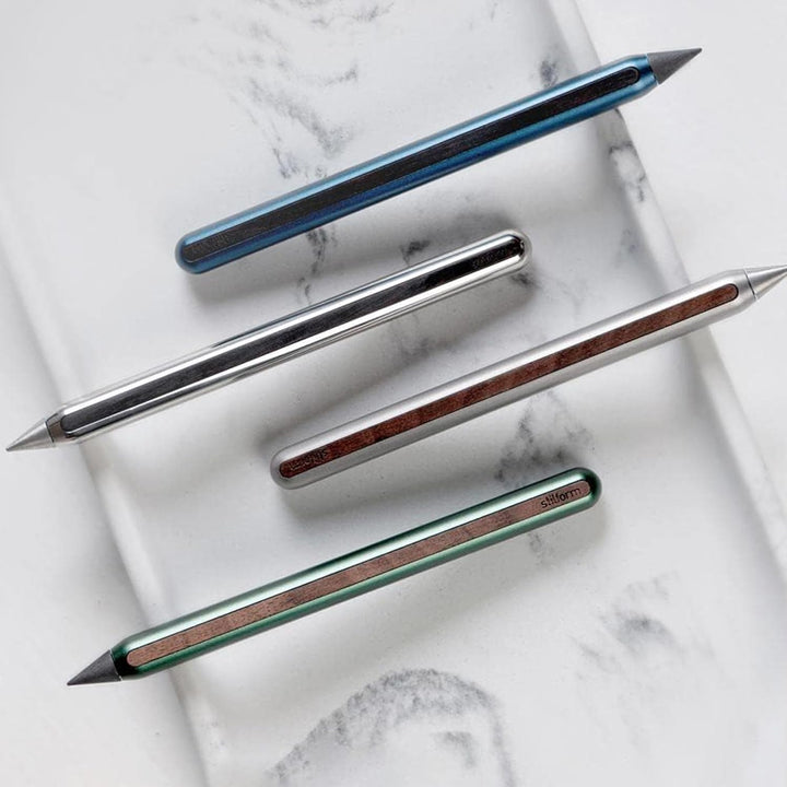 stilform 200001 AEON-Stift aus Aluminium – Langlebiger Bleistift, magnetische Graphit-Spitze zum Wec