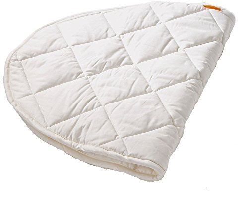 Leander Wiegen-SET - ALL INCLUSIVE - Wiege weiss mit Stativ weiss, Schleier dusty rose, 2 Spannbettt