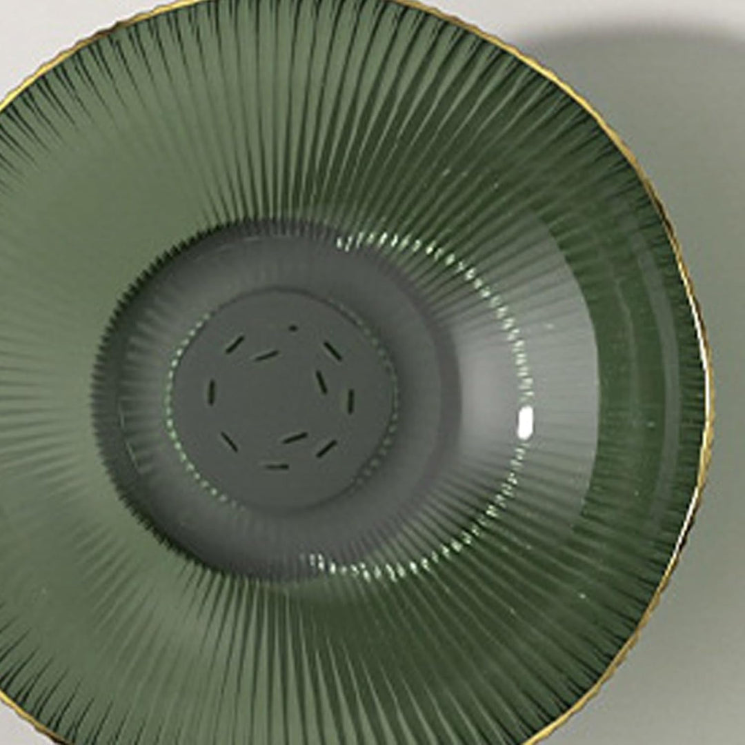 Greensen Obstschale Modern Obst-und Gebäckschale Konfektschale mit Fuss Ovale Schale Fruit Bowl deko