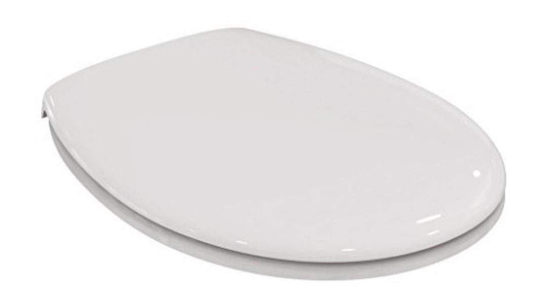 Ideal Standard E131601 Sandringham 21 normaler geschlossener WC-Sitz, weiss, Standard Close, Standar