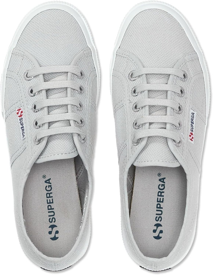 Superga 2750 Linu, Damen Schnürsneaker 35 EU Grau Grey Ash 04y, 35 EU Grau Grey Ash 04y