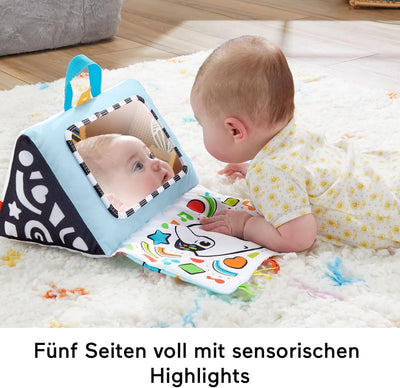 FISHER-PRICE Kick & Play Soft Piano - Weiches und tragbares Pianospielzeug, mitwachsendes Design, bu