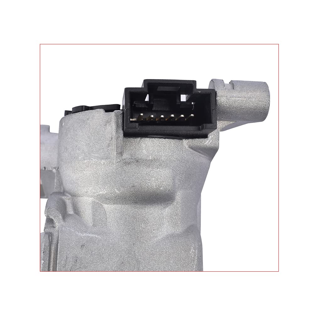 Flynsu Zündschalter mit Sperrzylinder Schlüssel für 1.4L 1.8L 2.0L 2006-2011 1K0905841 1K0905851B 1K