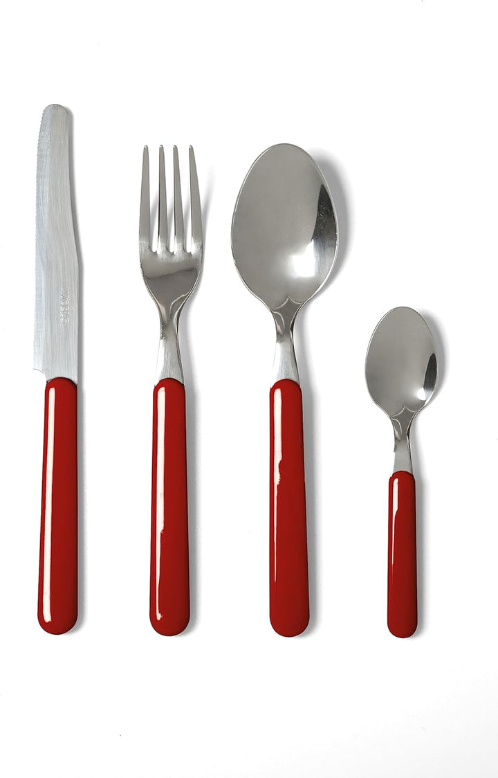 Soul Kitchen Besteck 24 tlg. Set Fashion mehrfarbig, Mehrfarbig