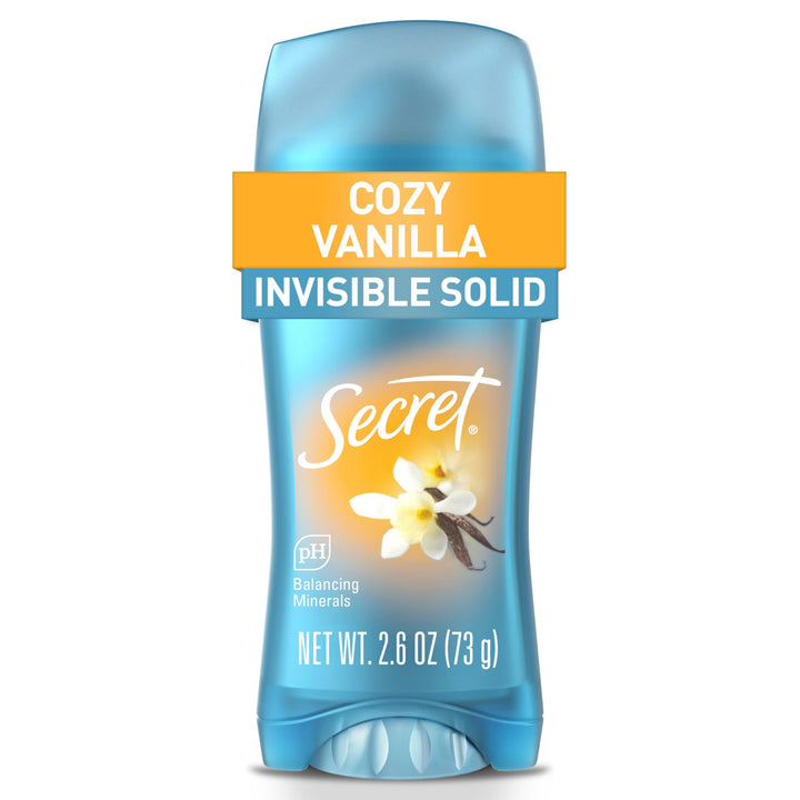 Secret Scent Expressions Invisible Solid, Va Va Vanilla, 2.6-Ounce (Pack of 4)