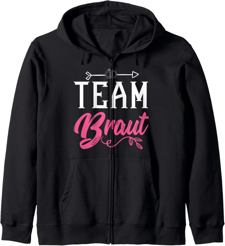 Team Braut | Mädelsabend JGA Junggesellenabschied Kapuzenjacke