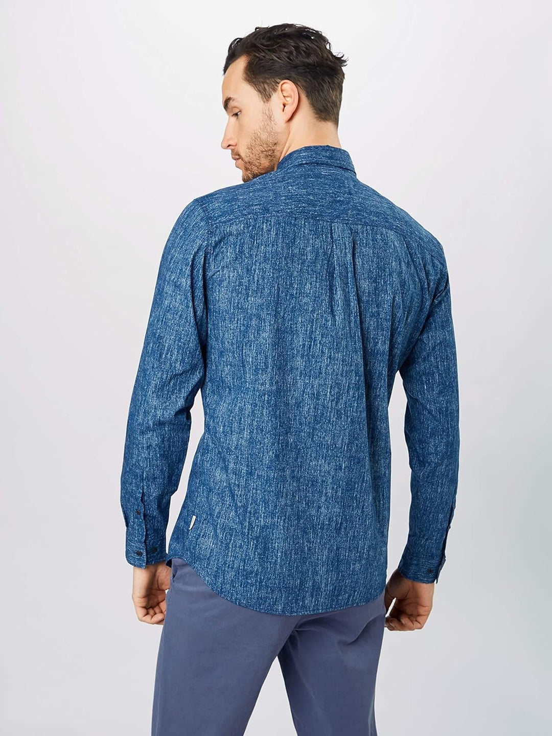 JACK & JONES Herren Hemd JCOBEN dunkelblau M
