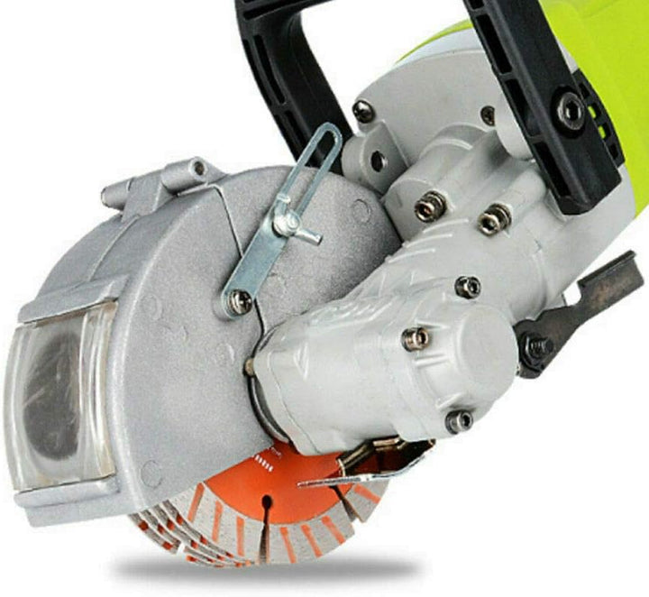 4000W Mauernutfräse Elektrische Schlitzfräse Wandfräse +5 x 125mm Sägeblatt (7500r / min,Schnitttief